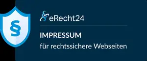 eRecht24 Siegel: Impressum für rechtssichere Webseiten